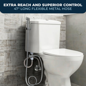 HammerHead Showers universal toilet connection fits US and Canada toilets
