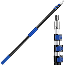 Hammrit 12FT telescopic extension pole extended for high ceilings and tall tasks.