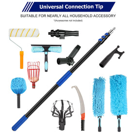 Hammrit extension pole used for ceiling dusting and cobweb removal.