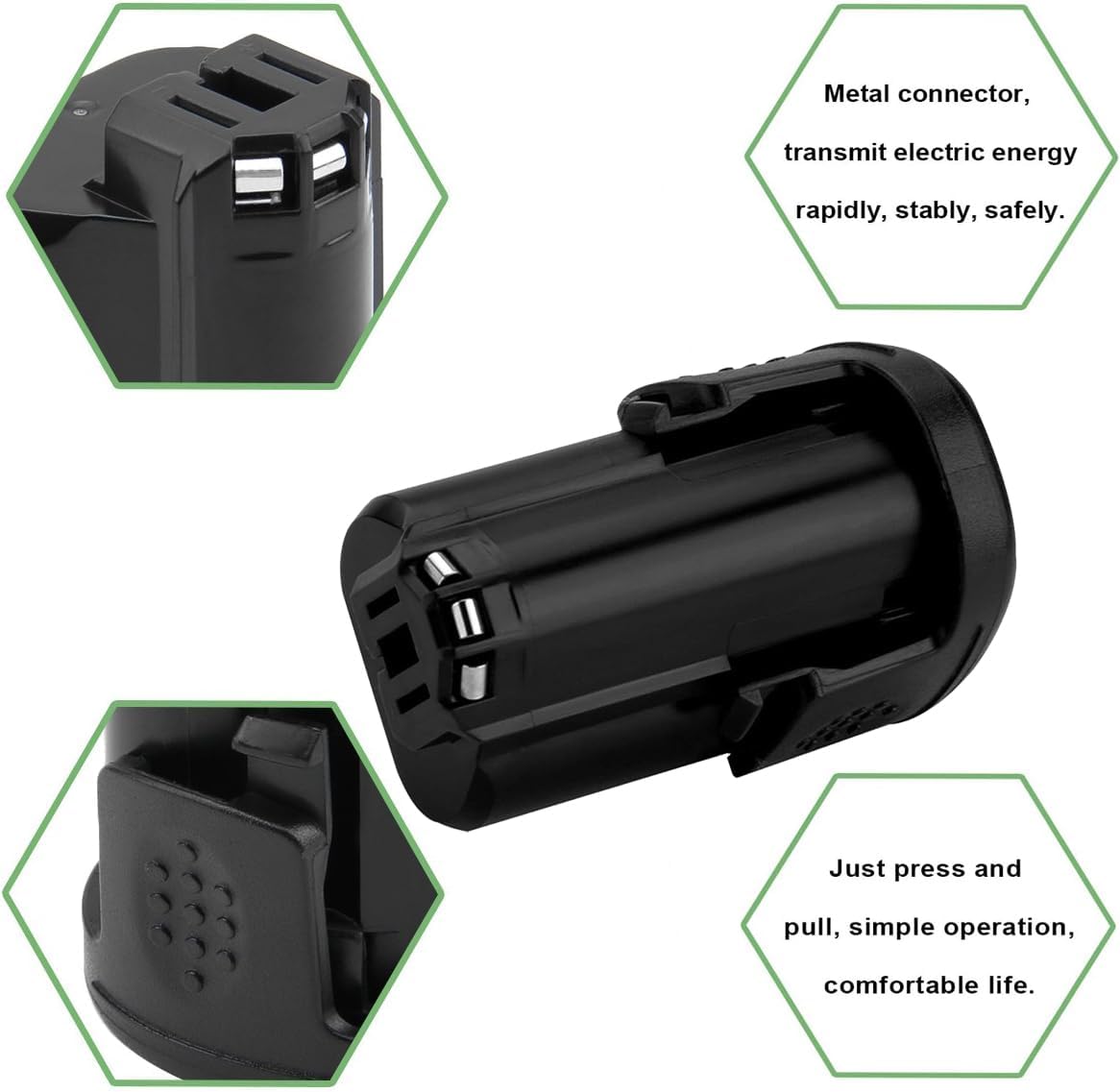 Hanaix battery compatibility with Dremel 8200, 8220, and 8300 cordless tools.