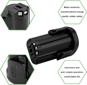 Hanaix battery compatibility with Dremel 8200, 8220, and 8300 cordless tools.