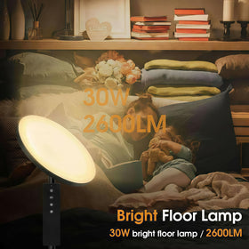Hanaking lamp head rotates 350 degrees for flexible lighting angles