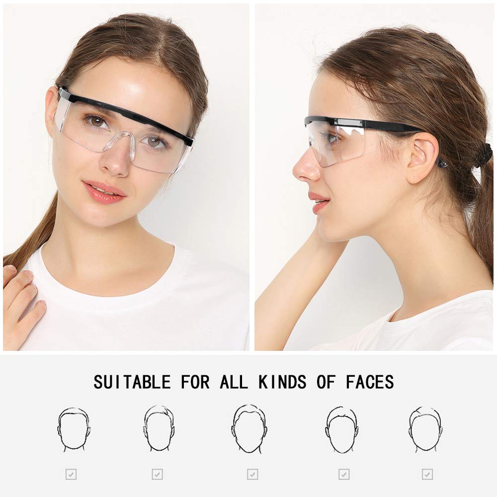HANCHS unisex design fits most face shapes comfortably