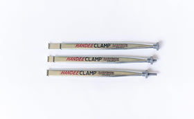 C & C Handee Clamp holds nuts and bolts without turning for steady tightening.