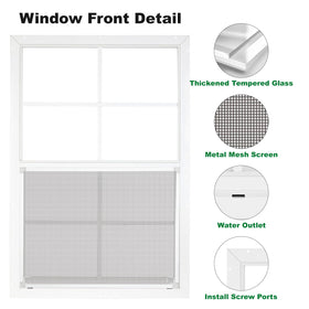 Handersun aluminum frame highlighting sturdy, rust-proof construction