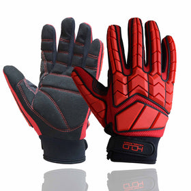 HANDLANDY Anti Vibration Gloves palm padding close-up for vibration relief