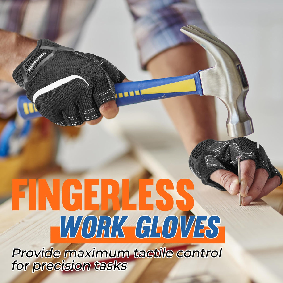 HANDLANDY versatile gloves suitable for carpentry, electrical, and automotive work