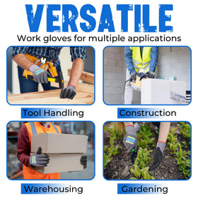 HANDLANDY elastic wrist design seals out debris for all-day wear