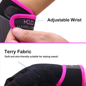 HANDLANDY HLDD gloves show an adjustable wrist strap for secure fit