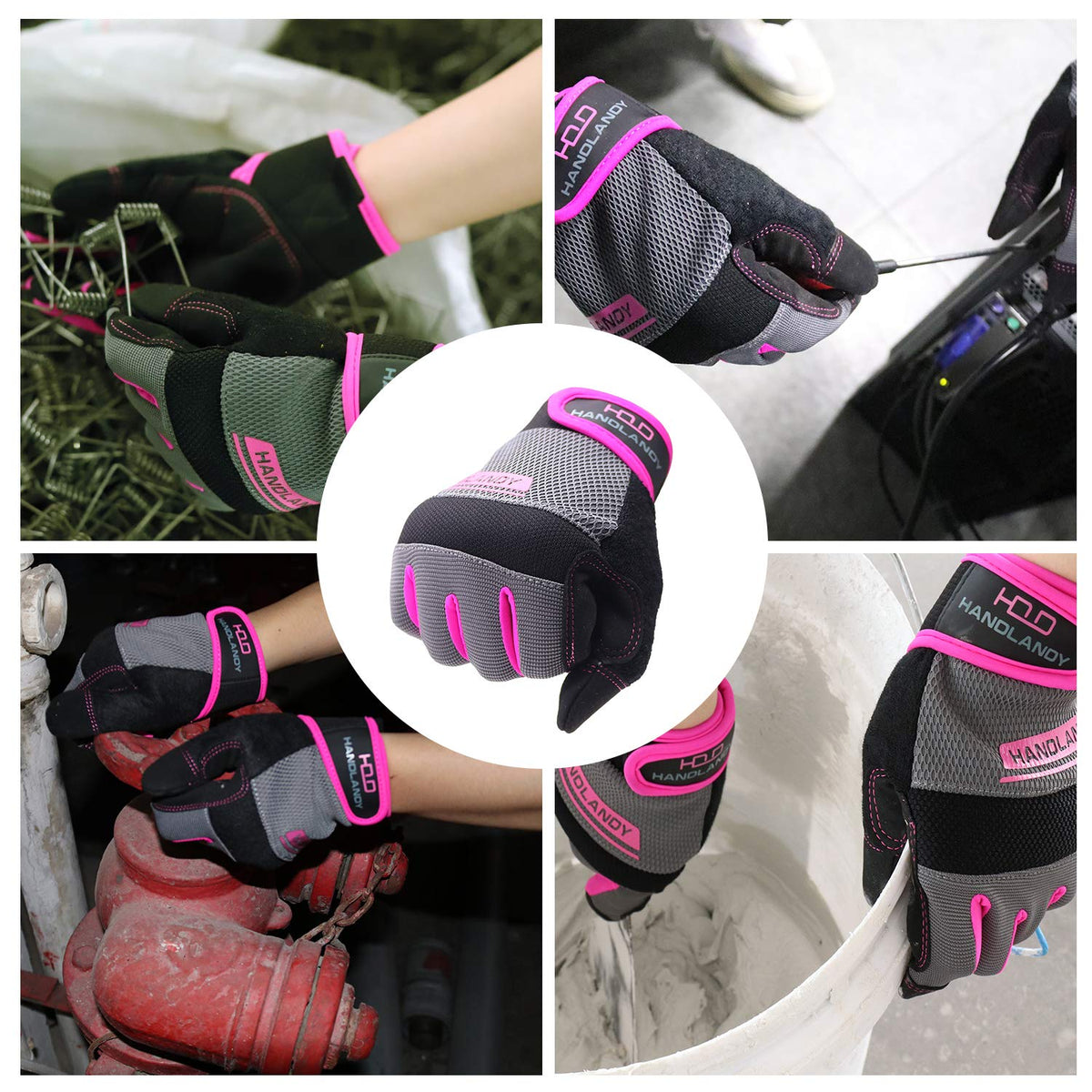 HANDLANDY HLDD gloves with touchscreen-friendly fingertips