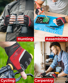 HANDLANDY pull-tabs enable quick glove removal.