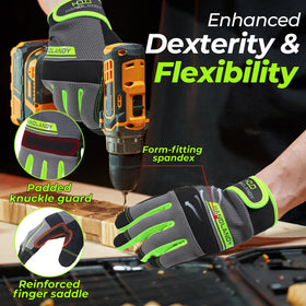 Handlandy touchscreen gloves allow device use without removal.