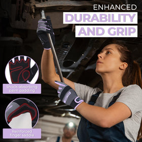 HANDLANDY gloves with touchscreen-capable fingertips to use devices while gardening