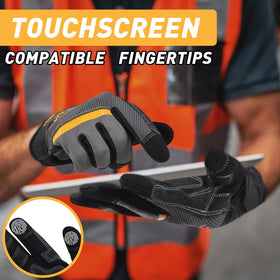 Handlandy gloves feature adjustable wrist closure for a secure, comfortable fit.
