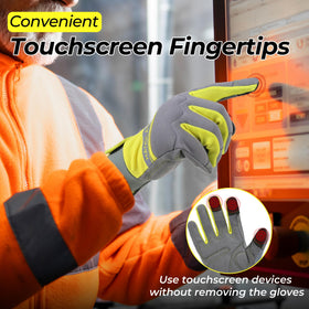 HANDLANDY gloves have a breathable back with spandex to keep hands cool.