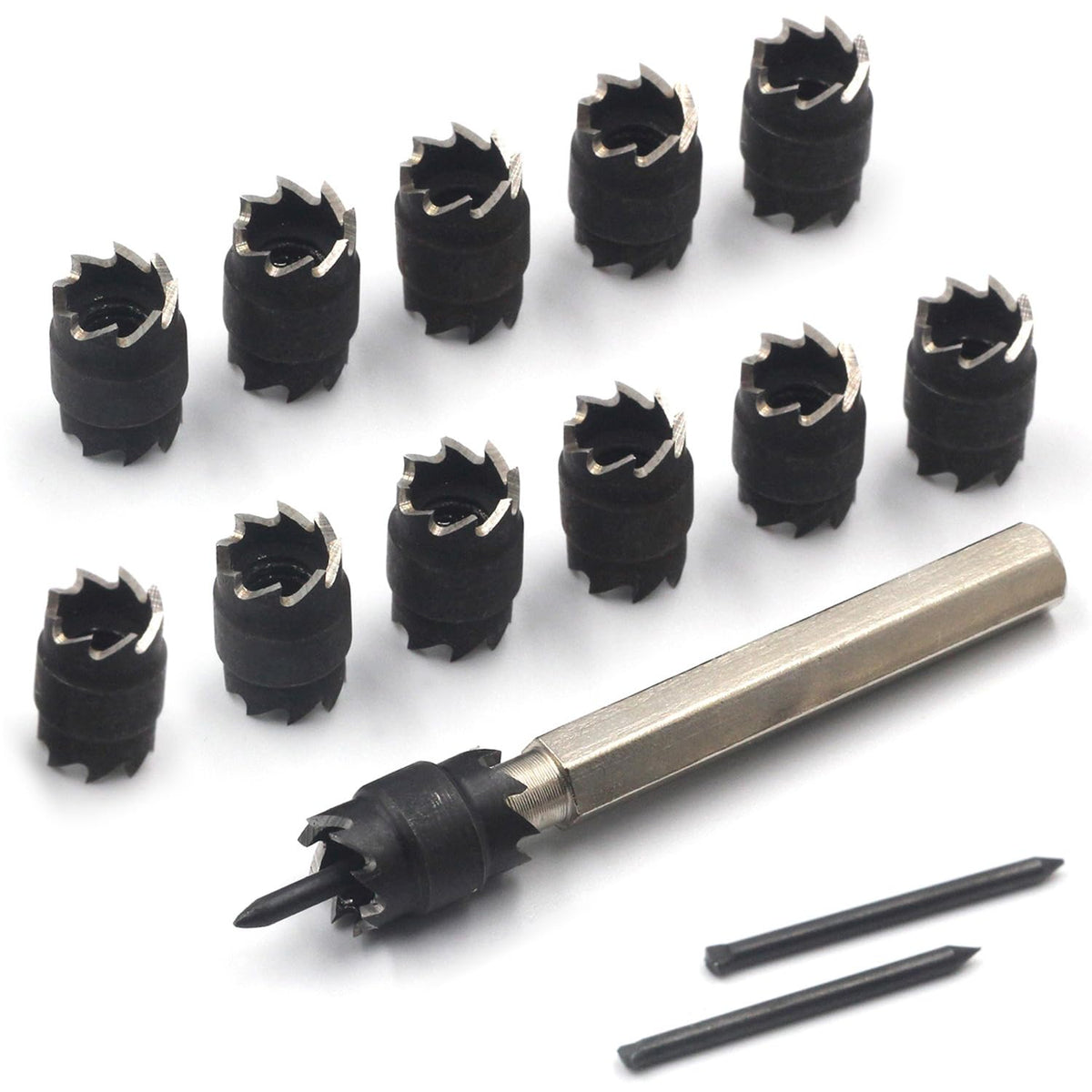 Handook high-speed steel blades resist wear during tough metal cutting