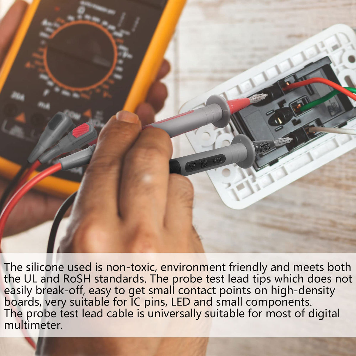 HANDSKIT needle probe 0-7mm enables precise contact in tight circuits