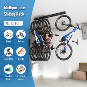 HANDT rubber-coated bike hooks protect finishes during storage