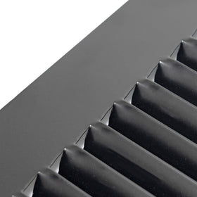 Handua quiet, efficient grille improves HVAC intake while preserving aesthetics.