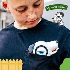 Handy Famm Spot the Dog retractable tape supports real-world measuring.