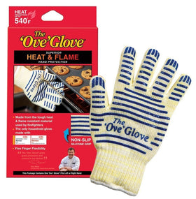Handy Man's Ove Glove thermal barrier slows heat transfer to the interior.