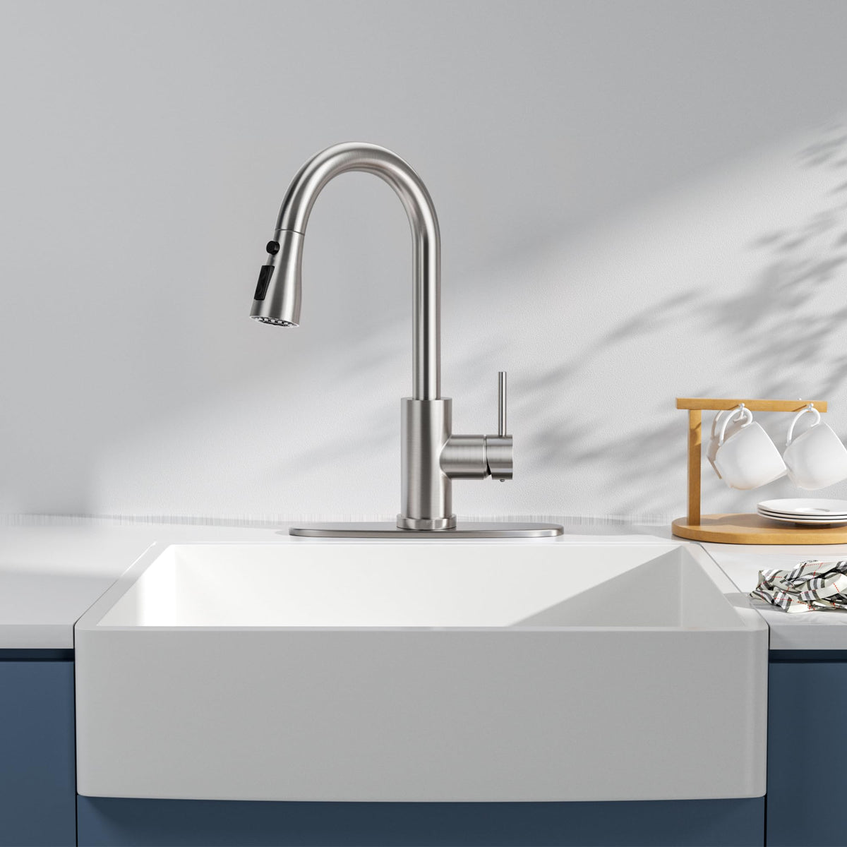HANGE 304 stainless steel body resists corrosion and rust