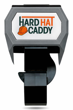 Hangen Hard Hat Caddy with magnetic backing secures PPE on metal surfaces.