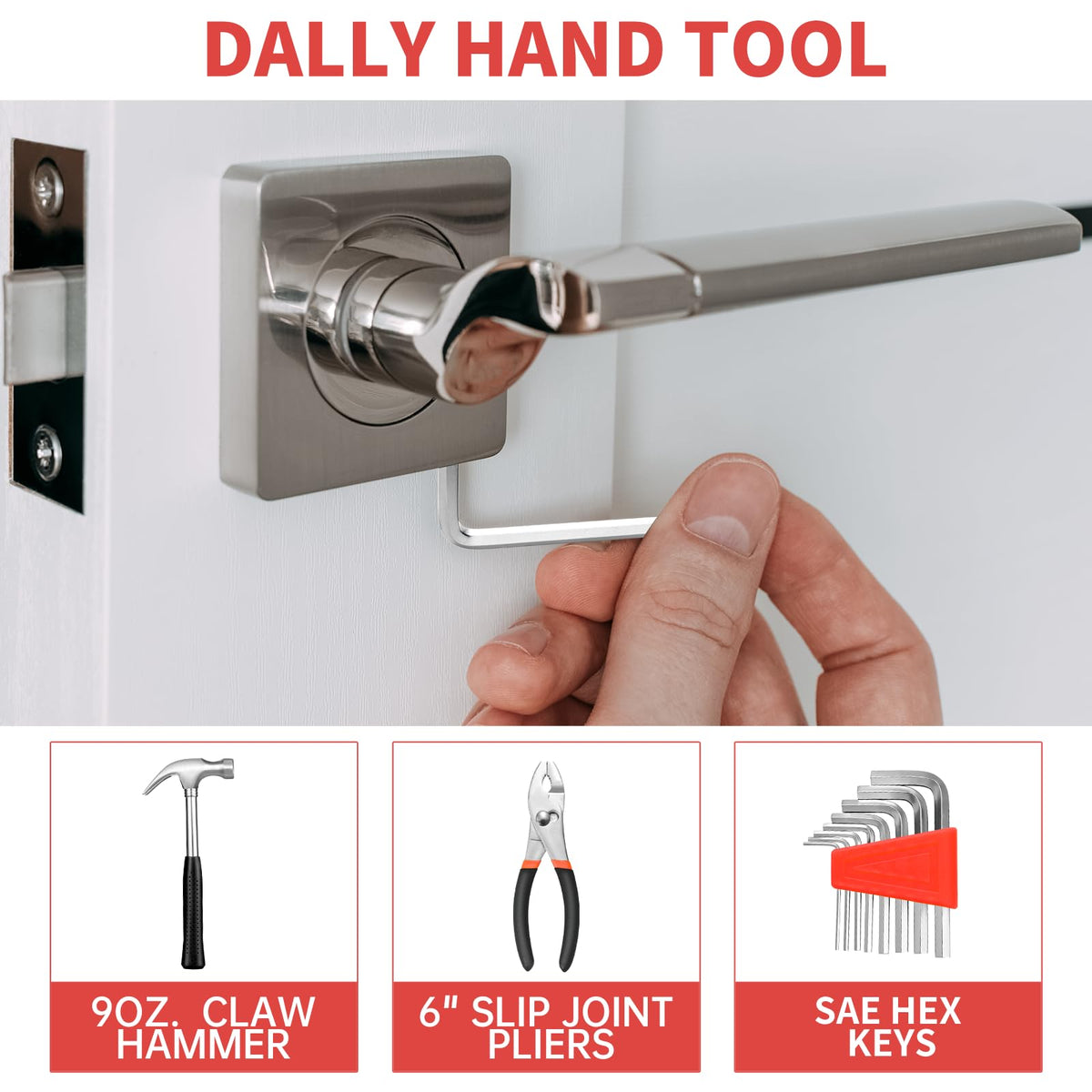 Hangying screwdriver bits collection enables quick, versatile screw work.