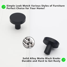 HANIHUA solid aluminum knob resists moisture and daily use.