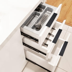 HANIHUA solid aluminum cabinet pull for durable, rust-resistant hardware