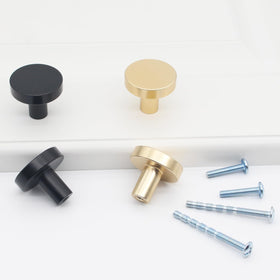 HANIHUA matte black knob close-up highlights durable finish.