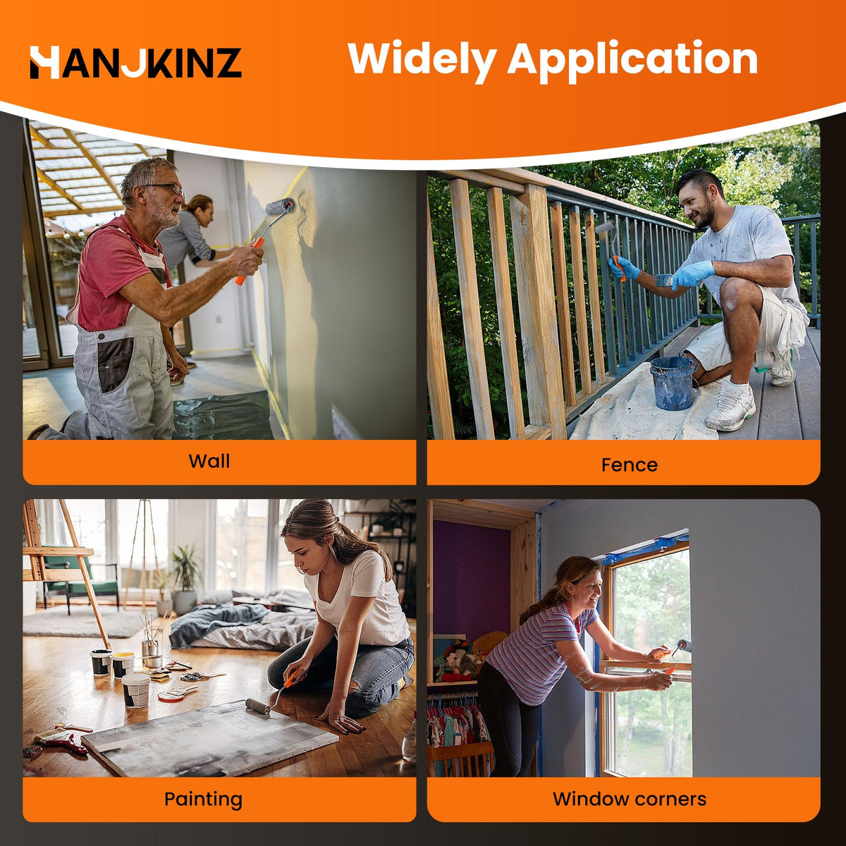 HANJKINZ 60-pack roller covers provide long-term value for frequent projects.