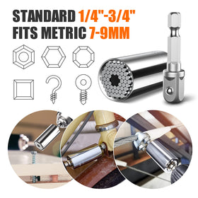 HANPURE 15-piece hex-shank bit collection for drills and screwdrivers