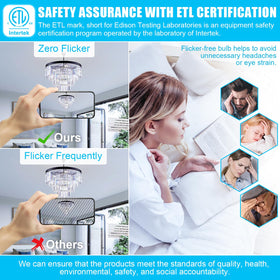 Hansang G9 bulb meets ETL CE FCC RoHS for safe home lighting