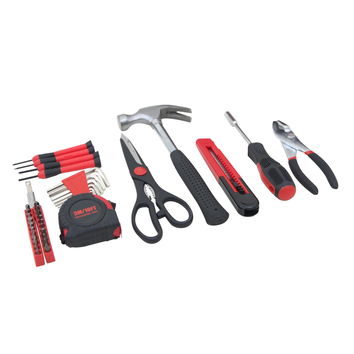 Hantinstom hammer and screwdrivers ready for everyday maintenance tasks.
