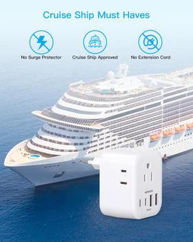 HANYCONY not a voltage converter; use with dual-voltage devices.