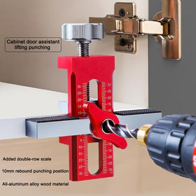 Three drill bits with depth stops included for controlled bore depth.