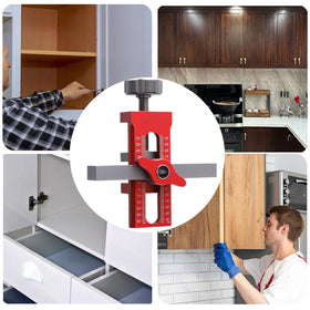 Versatile compatibility with left-right, frameless, and face-frame cabinets.