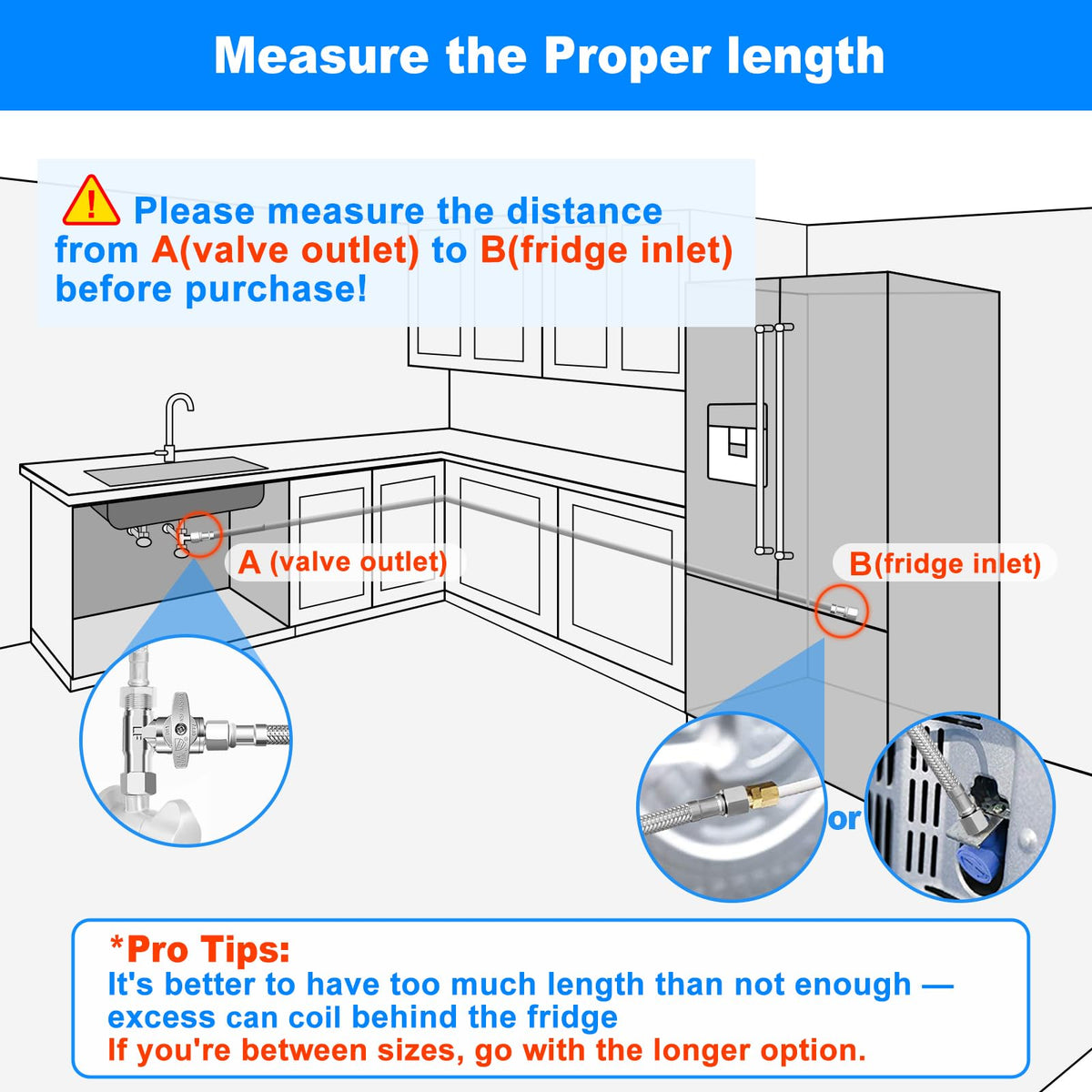 HAOCHEN 1/4 inch compression fittings enabling simple DIY installation