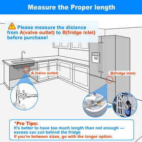HAOCHEN 1/4 inch compression fittings enabling simple DIY installation