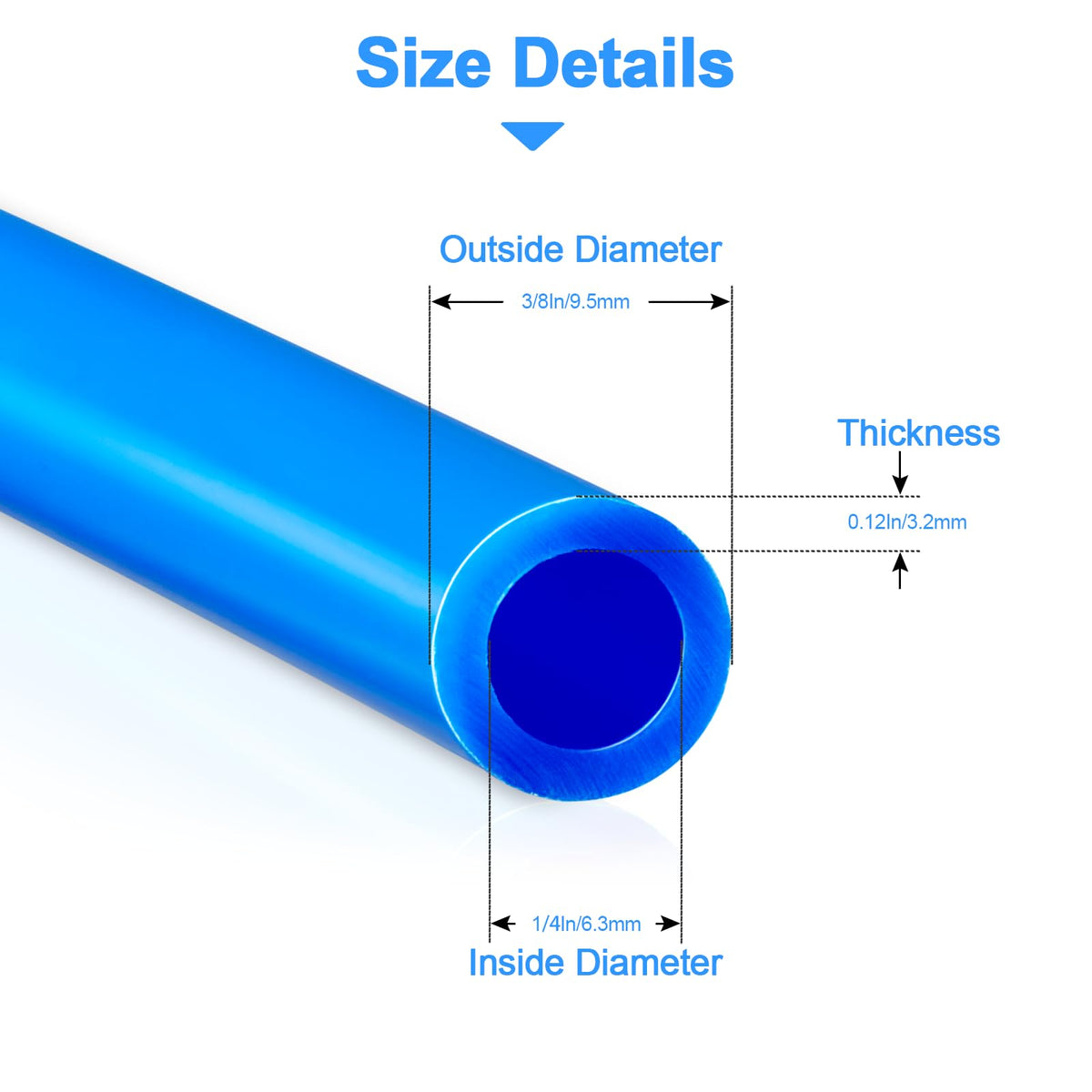 HAOCHEN BPA-free food-grade PE tubing for odorless water delivery.