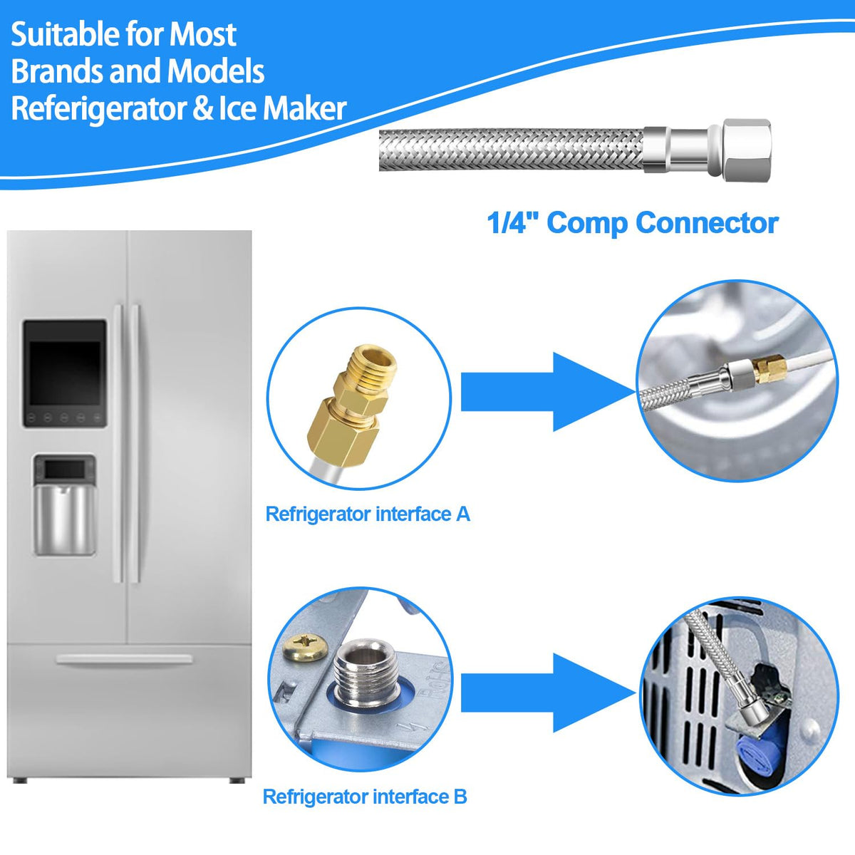 HAOCHEN food-grade PEX inner hose preserves safe, odorless water flow.