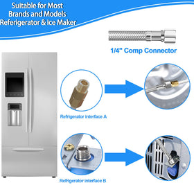 HAOCHEN rust-proof braided outer layer resists wear in tight kitchen spaces
