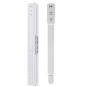 Haodsso Outlet Extender Stick with 180-degree rotation reaches behind furniture for easy access