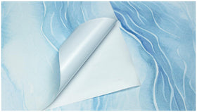 HAOKHOME coastal design transforms bathrooms and living rooms with ocean-inspired color