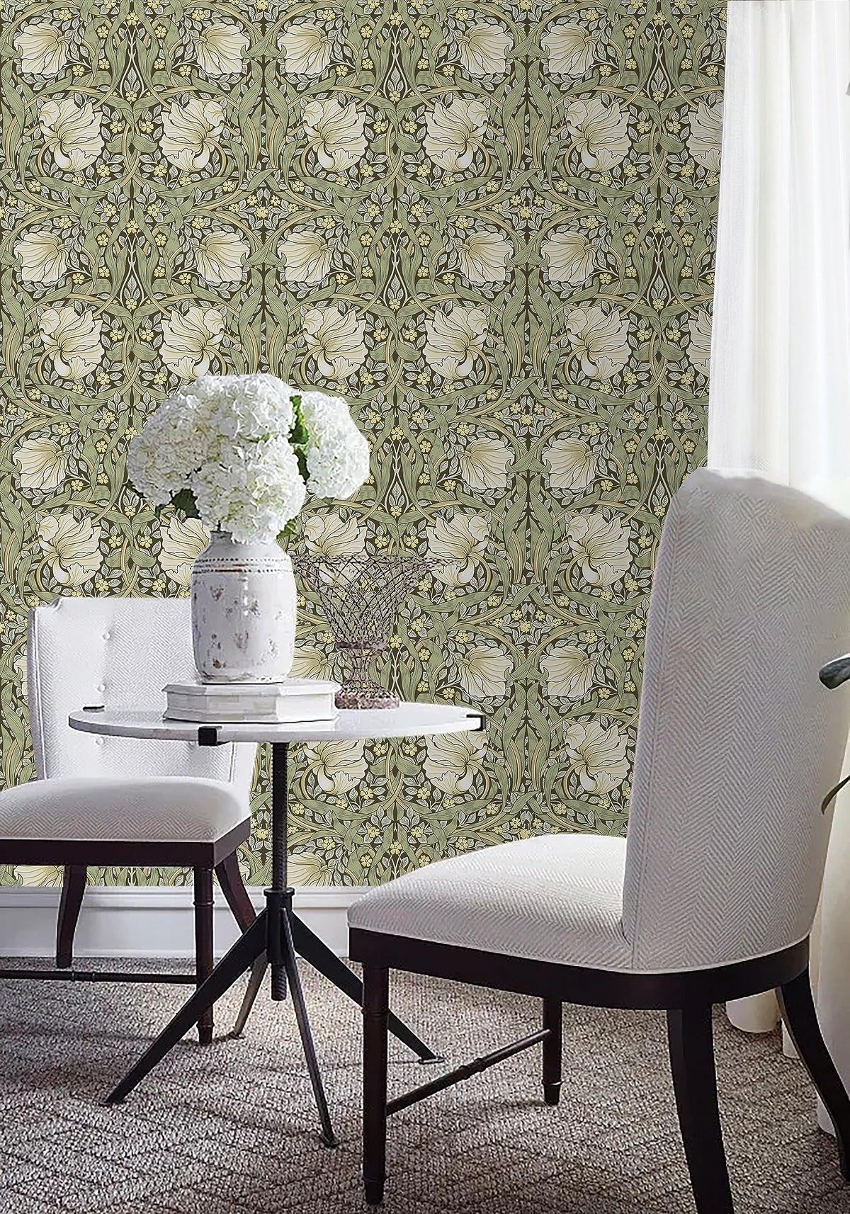 HAOKHOME peel and stick wallpaper for quick, renter-friendly room refresh
