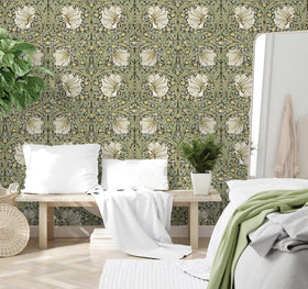 HAOKHOME waterproof removable wallpaper suitable for high humidity spaces