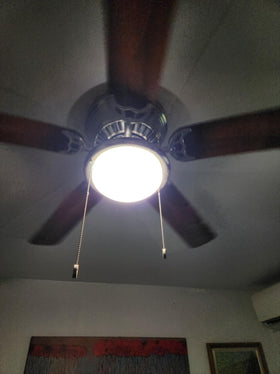 HAOLEDI 2400 lumen cool white beam provides comfortable brightness.