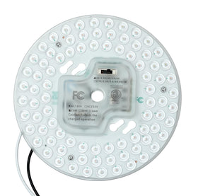 HAOLEDI 6.69 inch LED retrofit panel upgrades ceiling lighting with bright, uniform illumination