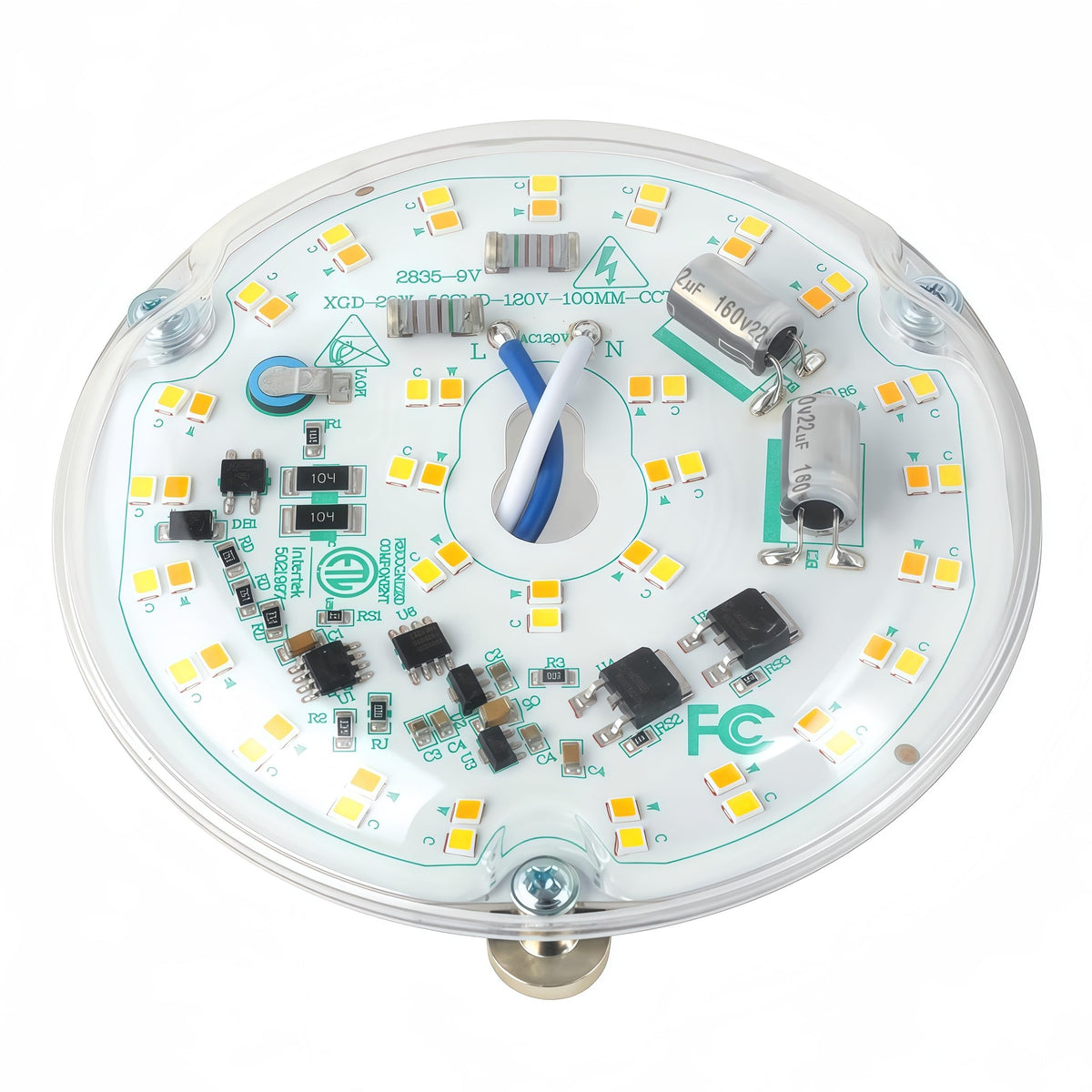 HAOLEDI wiring connectors shown for easy retrofit and secure wiring.